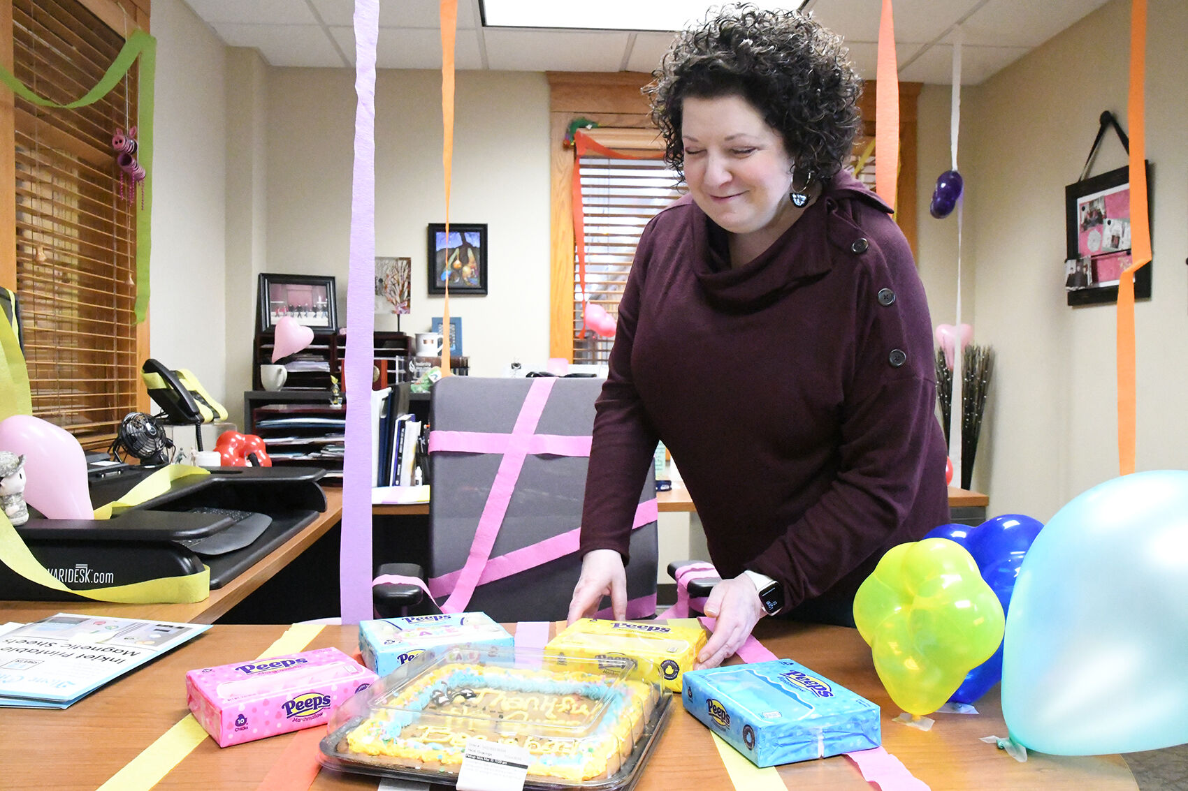 Sioux Center library director returns